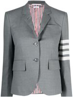 Thom Browne blazer à détail 4 bandes signature - Vert - thumbnail