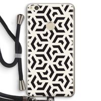 Crazy pattern: Huawei Ascend P8 Lite (2017) Transparant Hoesje met koord