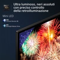 Sony XR-85X95L 2,16 m (85") 4K Ultra HD Smart TV Wifi Zwart, Zilver - thumbnail