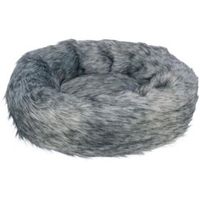 Trixie hondenmand yelina zwart / grijs 55x55x13 cm - thumbnail