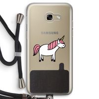 Eenhoorn: Samsung Galaxy A5 (2017) Transparant Hoesje met koord