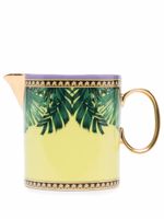 Versace tasse imprimée à empiècements contrastants - Jaune