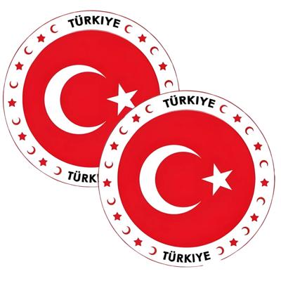 Bierviltjes Turkije - 50x stuks - landenthema - versiering - onderzetter