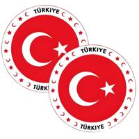 Bierviltjes Turkije - 50x stuks - landenthema - versiering - onderzetter