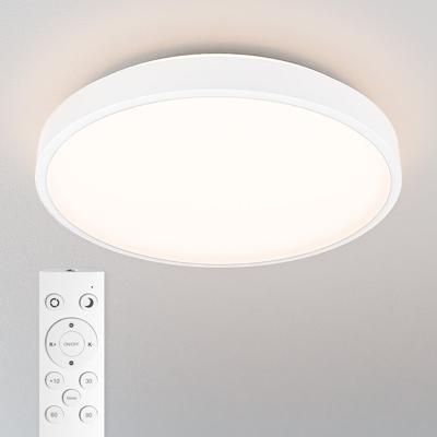 HOFTRONIC™ LED Plafondlamp wit - IP44 waterdicht - 24W 2600 lumen (108lm/w) - CCT lichtkleur instelbaar (3000K, 4000K & 6500K) - Incl. Afstandsbediening - Ø35 cm