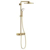 GROHE Euphoria SmartControl Regendoucheset Opbouw - hoofddouche 31cm - hannddouche rond - brushed cool sunrise 26507GN0