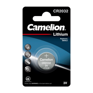 Camelion 130 01032 huishoudelijke batterij Wegwerpbatterij CR2032 Lithium