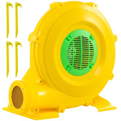 Draagbare Luchtblazer 850W Luchtblazerpomp met Praktische Handgreep en Bodemankers Geel