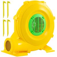 Draagbare Luchtblazer 850W Luchtblazerpomp met Praktische Handgreep en Bodemankers Geel