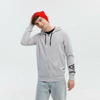 Herenhoodie FW TERRACE ZIP HOODIE Umbro 66063U 263 Grijs - Maat: L