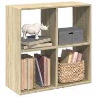 Kamerscherm / boekenkast 69,5x29x69,5 cm hout sonoma eikenkleur