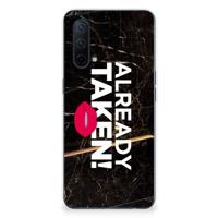 OnePlus Nord CE 5G | Siliconen hoesje | met naam Already Taken Black