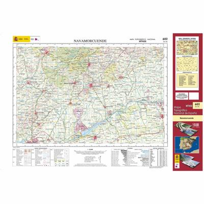 Topografische kaart 602 MT50 Navamorcuende | CNIG - Instituto Geográfico Nacional1