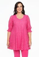 Yoek Tuniek wide bottom | Roze | Maat 54/56