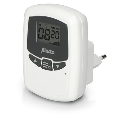 Alecto DBX-80BU - Extra babyunit voor DBX-80, wit/antraciet