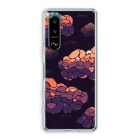 Patroon Wolken: Sony Xperia 5 III Transparant Hoesje