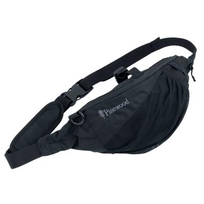 Pinewood® Tas Cross Waist Pack, black, Unisex