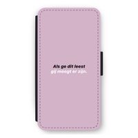 gij moogt er zijn: iPhone 11 Pro Max Flip Hoesje