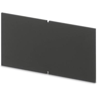 Phoenix Contact UCS SW 145-H 9005 Zijkant PC Zwart (b x h x d) 116 x 59.50 x 2 mm 10 stuk(s)