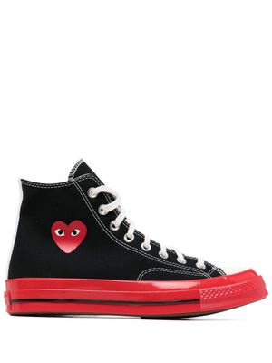 Comme Des Garçons Play x Converse baskets montantes Chuck 70 - Noir