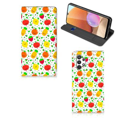Samsung Galaxy A32 4G | A32 5G Enterprise Editie | Flip Style Cover | Fruits