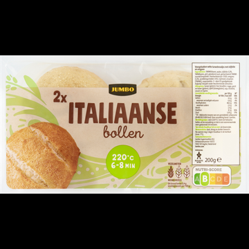 Jumbo Italiaanse Bollen 2 Stuks