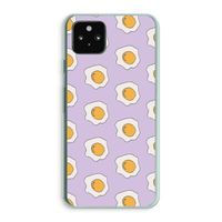 Bacon to my eggs #1: Google Pixel 5a 5G Transparant Hoesje