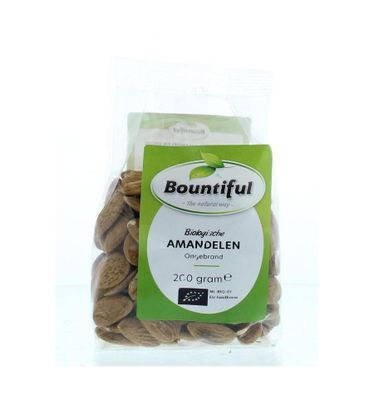 Amandelen ongebrand bio