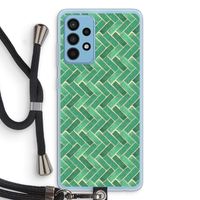 Moroccan tiles 2: Samsung Galaxy A52 Transparant Hoesje met koord