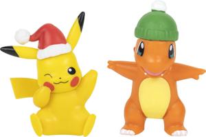 Pokemon Battle Figure Pack - Christmas Pikachu & Charmander (schade aan product)