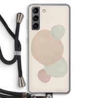 Geo #9: Samsung Galaxy S21 Transparant Hoesje met koord