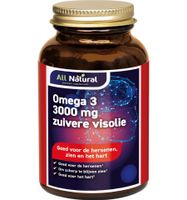 Omega 3 3000mg zuivere visolie - thumbnail