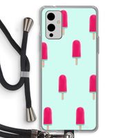 Waterijsje: OnePlus 9 Transparant Hoesje met koord