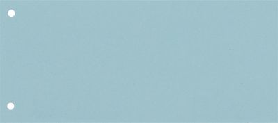 Oxford verdeelstroken 24 x 10,5 cm, 2-gaats, blauw, 100 stuks