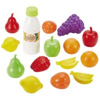 Ecoiffier Speelgoed Eten Fruit en Groenten, 15dlg. - thumbnail
