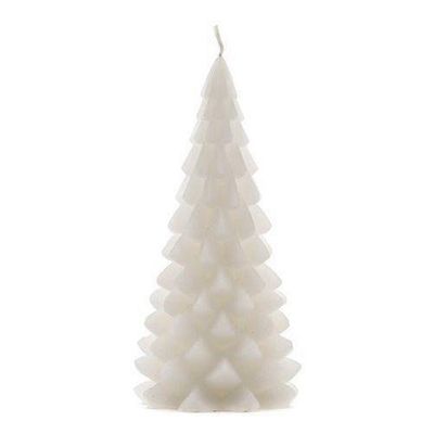 Kaars Kerstboom Wit Groot