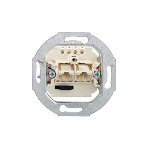 IAE/UAE 2x8(4)TRSUp0  - 2x RJ45 8(4) Data outlet Cat.3 white IAE/UAE 2x8(4)TRSUp0