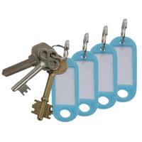 Gekleurde sleutelhangers - sleutel labels - 40x stuks - Sleutelhanger met etiket / label