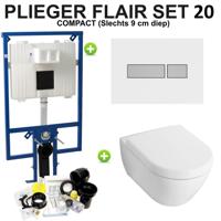 Plieger Flair Compact set20 Wit/Matchroom (Meerprijs €30,00)