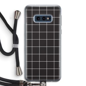 Rooster 2: Samsung Galaxy S10e Transparant Hoesje met koord