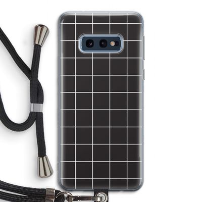 Rooster 2: Samsung Galaxy S10e Transparant Hoesje met koord