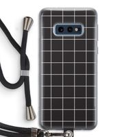 Rooster 2: Samsung Galaxy S10e Transparant Hoesje met koord