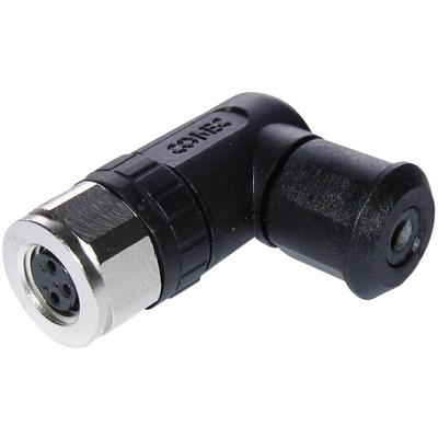 Conec 42-00026 Sensor/actuator connector, niet geassembleerd M8 Aantal polen (sensoren): 3 Bus, haaks 1 stuk(s)