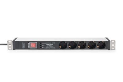 Digitus DN-95433 energiedistributie 5 AC-uitgang(en) 1U