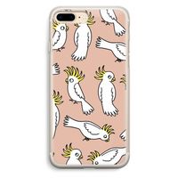 Papegaai: iPhone 7 Plus Transparant Hoesje