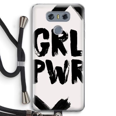 Girl Power #2: LG G6 Transparant Hoesje met koord