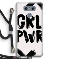 Girl Power #2: LG G6 Transparant Hoesje met koord