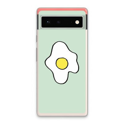 Spiegelei: Google Pixel 6 Transparant Hoesje