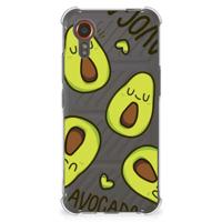 Samsung Galaxy Xcover 7 Stevig | Bumper Hoesje | Avocado Singing
