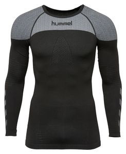 hummel First Comfort LS Basislaagshirt Crewneck Lange mouwen Elastaan, Polyamide, Polypropyleen